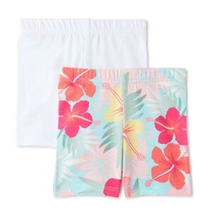 Garanimals Baby Girl Shorts Set, 2-Pack, Size 0-3m